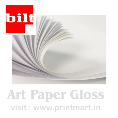 Art Paper Gloss Bilt 080 63.5x91.0 White Shine